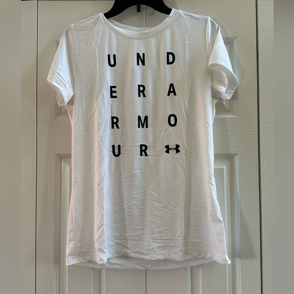 Under Armour white/black shirt